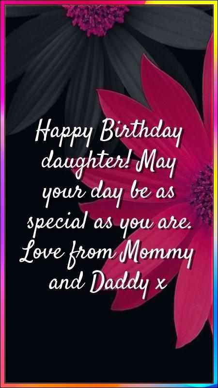 happy birthday to our daughter images
