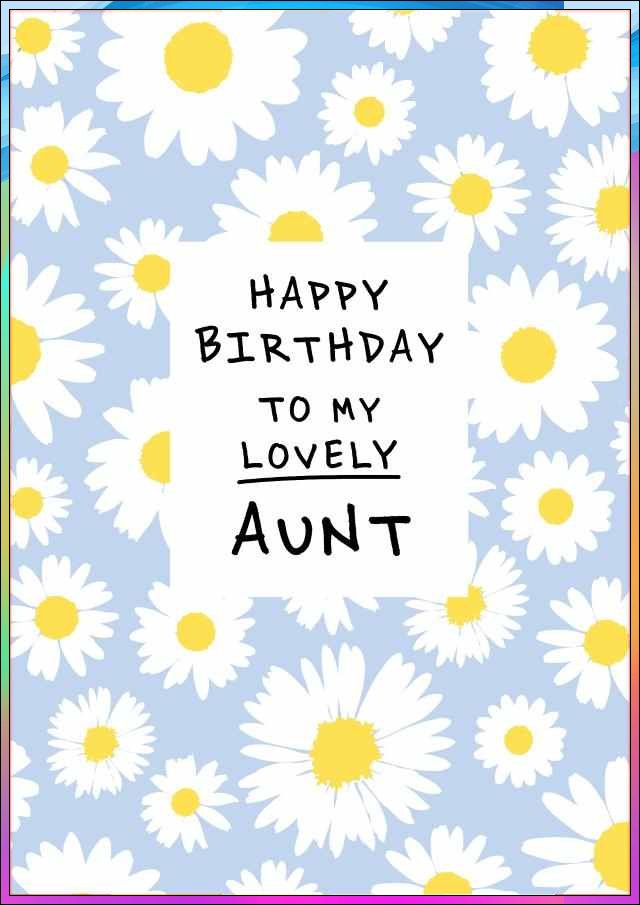 happy birthday to aunt images
