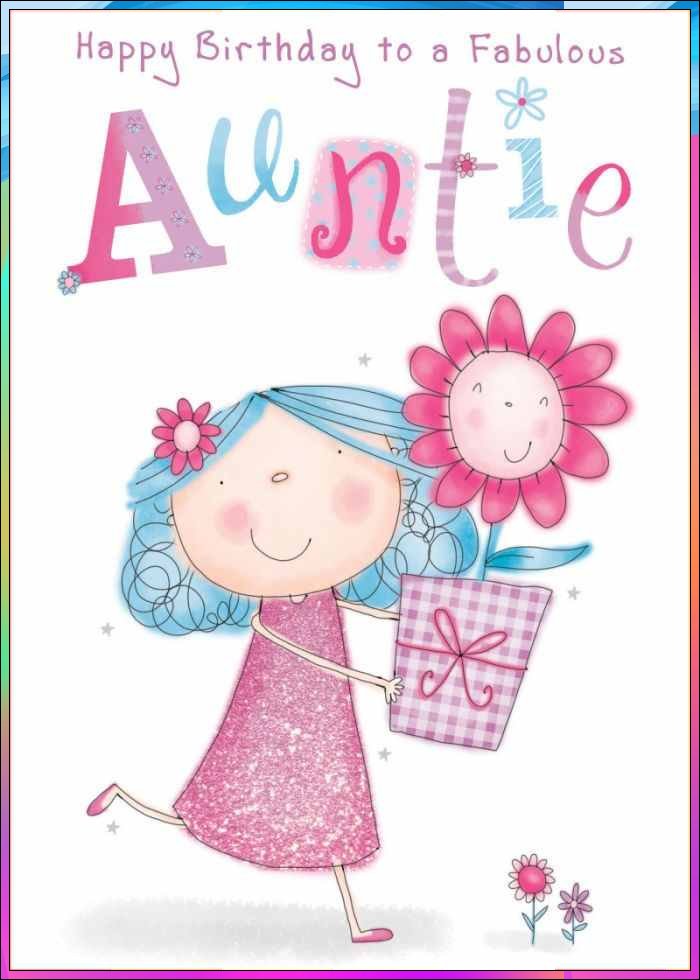 happy birthday fabulous auntie image
