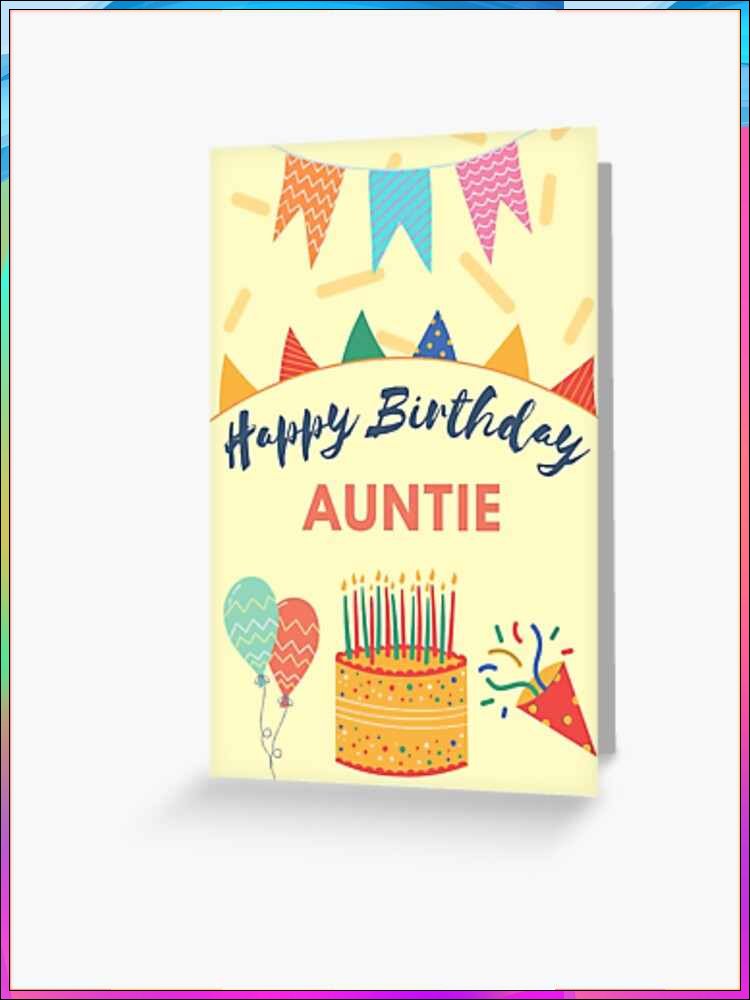 happy birthday images auntie
