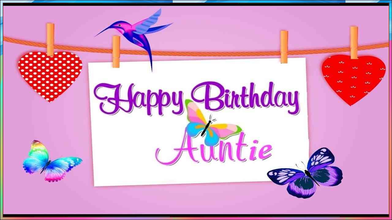happy birthday auntie images
