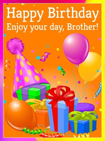images of happy birthday brother