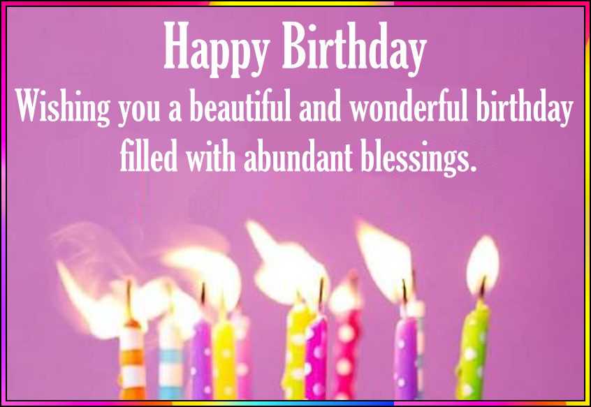 birthday blessings images free
