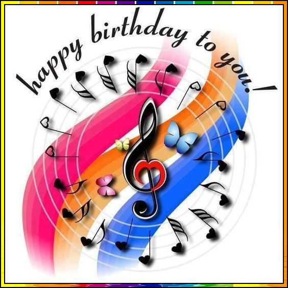 musical happy birthday images
