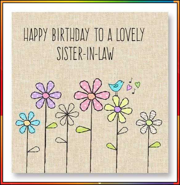 birthday images for a sister in law
