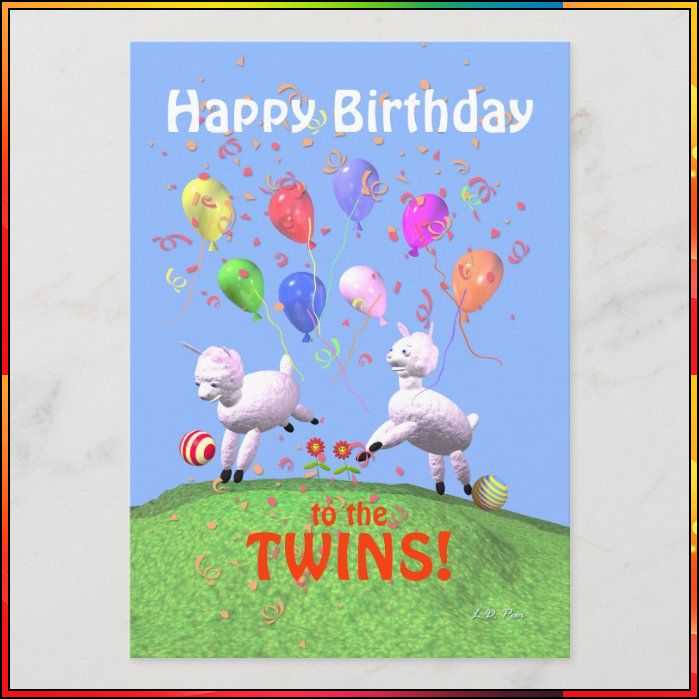 twins birthday wishes images
